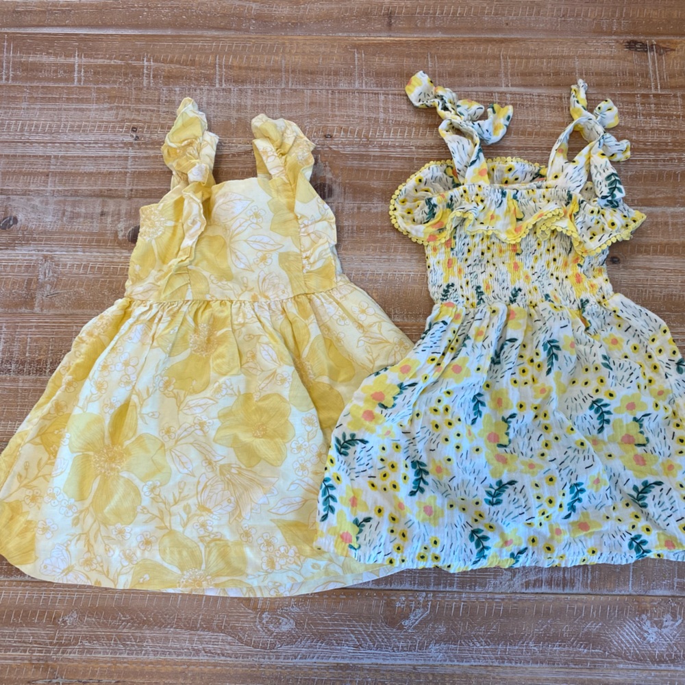 Two summer dresses 3t